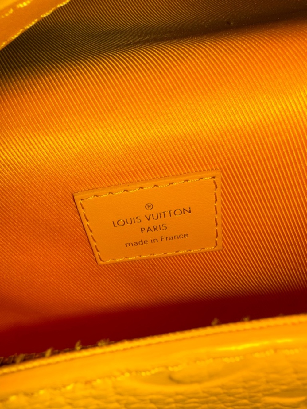 Louis Vuitton Yellow Monogram Chain Steamer Crossbody - Picture 9 of 14